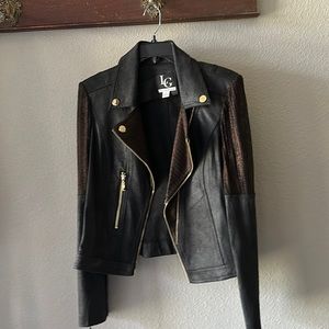 Waist length black jacket! Lena Gabrielle